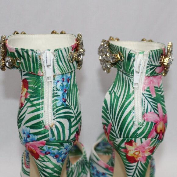 Shoe Dazzle Floral Platform Heels - Picture 13 of 15
